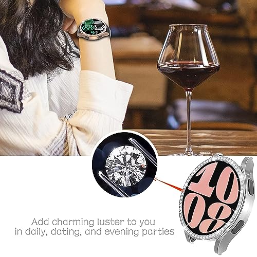 ALMNVO Samsung Galaxy Watch Case & Screen Protector Pack