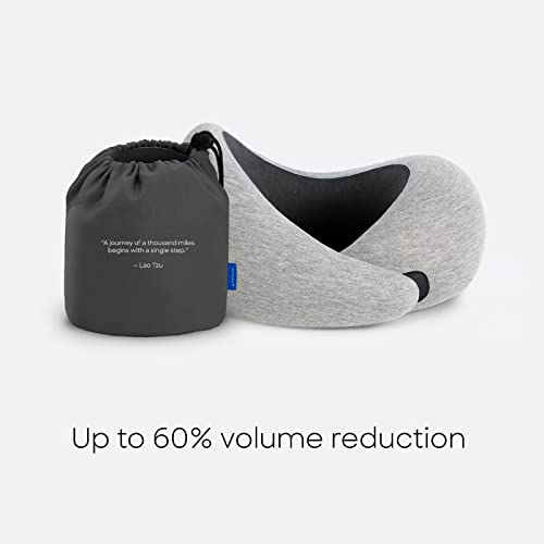 Premium Memory Foam Travel Neck Pillow, 360º Ergonomic