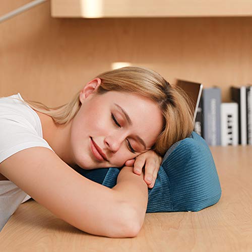 Memory Foam Neck Pillow for Travel with 360-Degree Support