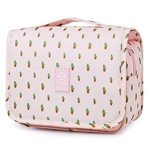 Cactus Women's Hanging Toiletry Organizer