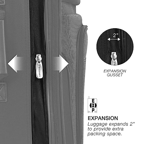 Orange 29-Inch Rolling Luggage