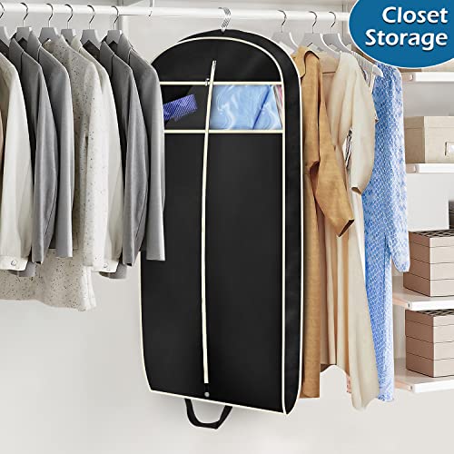 Men's 43" Garment Suit Cover - Black