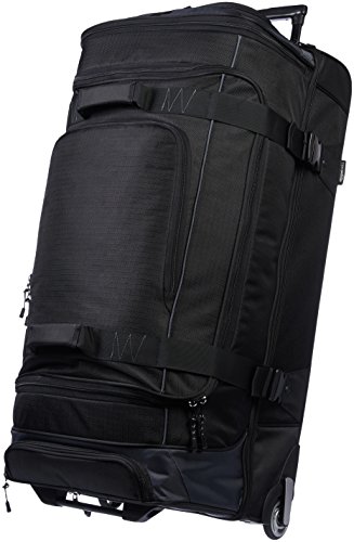 Amazon Basics Ripstop Wheeled Duffel, 35 "