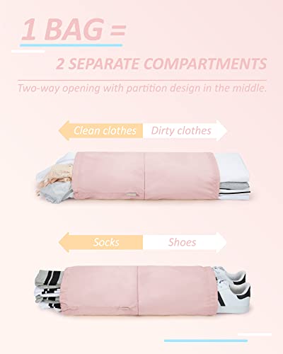 BAGSMART 6-Piece Travel Packing Cubes Set