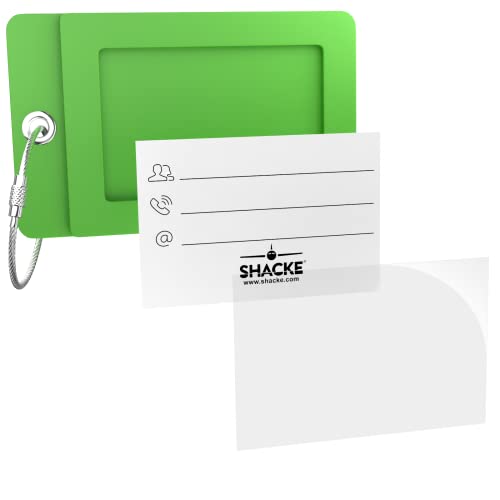 Flexible Initial Luggage Tag with Steel Loop (M)