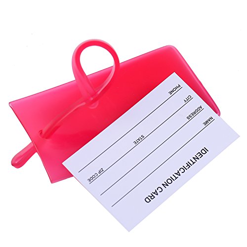 Colorful Flexible Luggage Tags for Travel