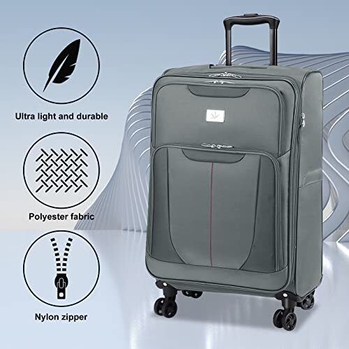 Verdi 28" Expandable Lightweight Rolling Luggage