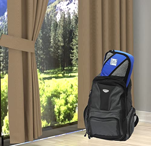 Blue Travel Packing Organizers with Laundry Bag - Set of 4
