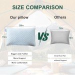 Gehannah Compressible Camping Pillow - Memory Foam Support