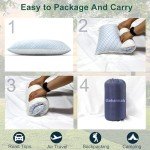 Gehannah Compressible Camping Pillow - Memory Foam Support