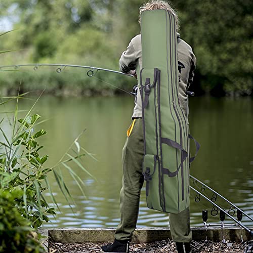 JSHANMEI Waterproof Fishing Pole Bag for Travel & Storage