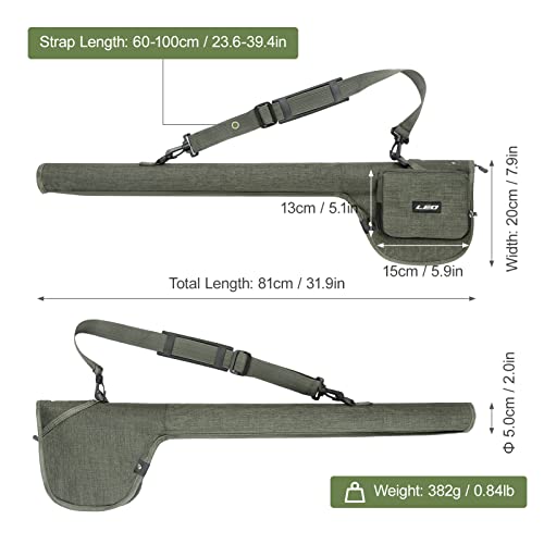 Lixada Portable Fly Fishing Rod Storage Bag