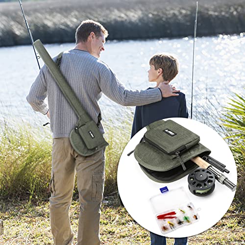 Lixada Portable Fly Fishing Rod Storage Bag