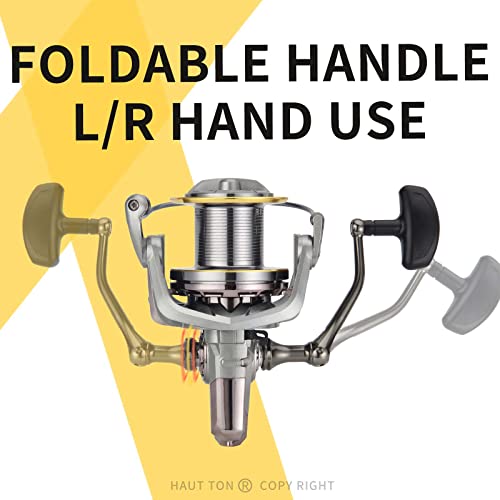 HAUT TON NGK-14000 Spinning Reel, Surf Fishing Reel