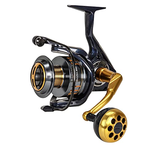 Okuma Salina Litecast Aluminum Saltwater Spinning Reel Blue