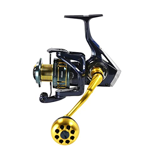 Okuma Salina Litecast Aluminum Saltwater Spinning Reel Blue