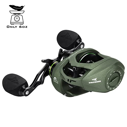 KastKing Spartacus II Baitcasting Reel, Ultra Light, Left Handed