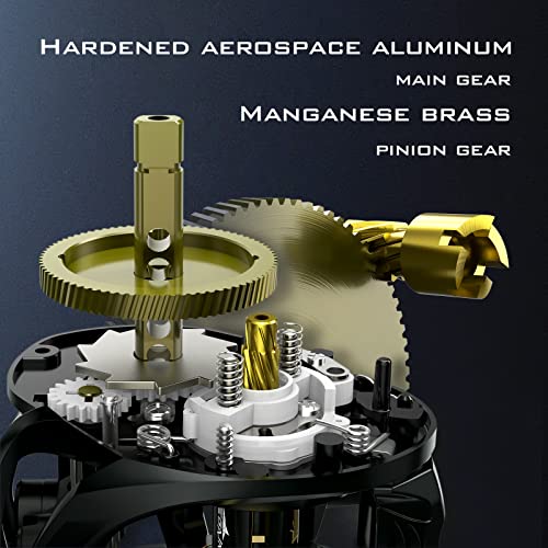 KastKing MegaJaws Elite Baitcasting Reel, Flipping Switch Function