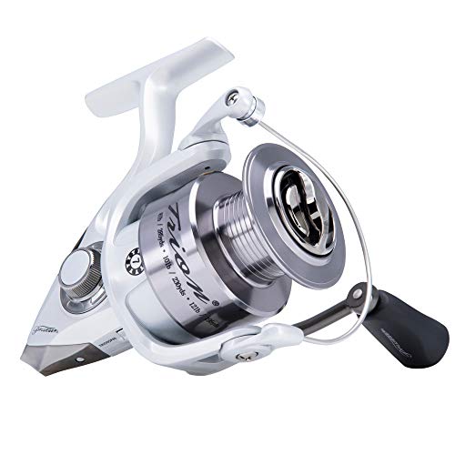 Pflueger Trion Size 40 Spinning Fishing Reel, Graphite/aluminum