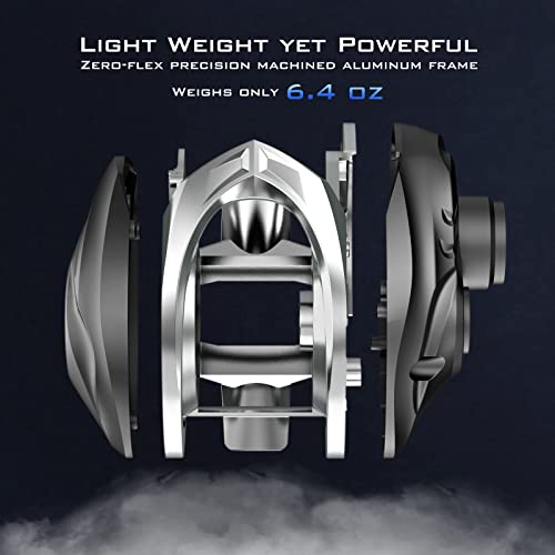 KastKing MegaJaws Elite Baitcasting Reel, Flipping Switch Function