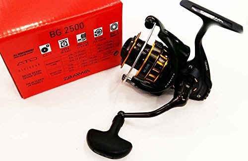 Daiwa BG2500 Saltwater Spinning Reel, 5.6:1 Gear Ratio