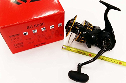 Daiwa BG8000 Saltwater Spinning Reel 8000, 5.3:1 Gear Ratio