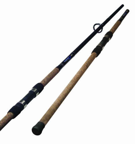 Okuma Longitude Surf Graphite Rod, 72", Black/Blue/Silver