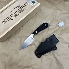 White River Backpacker Pro Hunting Knife - Black G10