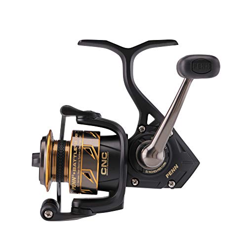 PENN Battle III Spinning Inshore Fishing Reel, Sturdy All-Aluminum
