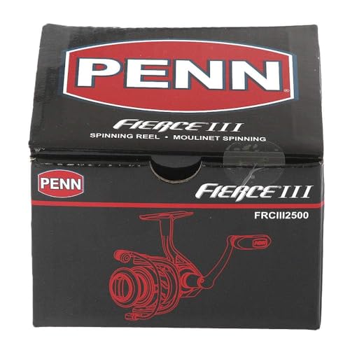 PENN Black/Red Box 5 6.2:1 Fishing Reel