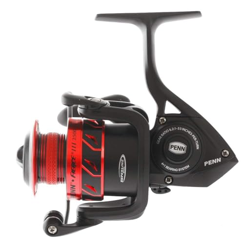 PENN Black/Red Box 5 6.2:1 Fishing Reel