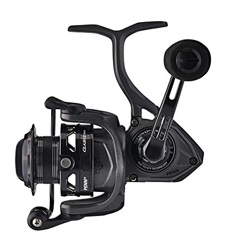 Penn Clash II Spinning Reel, Grey/Black, Size 2000
