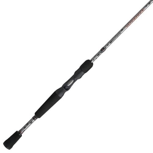 Abu Garcia 6'6" Vengeance Casting Fishing Rod, Medium Heavy