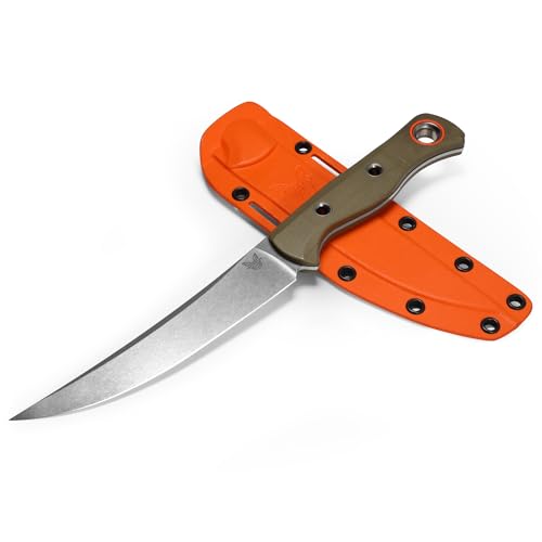 Benchmade MeatCrafter 15500 Knife OD Green G10 Handle