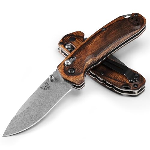 Benchmade North Fork 15031-2 Wood Handle Hunting Knife
