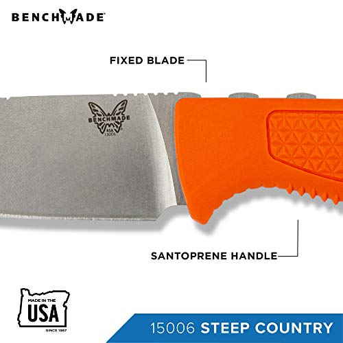 Benchmade 15006 Steep Country Hunting Knife - Orange