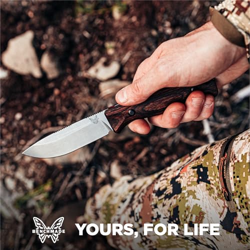 Benchmade Saddle Mountain Hunting Knife with Orange G10