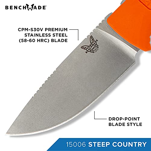 Benchmade 15006 Steep Country Hunting Knife - Orange