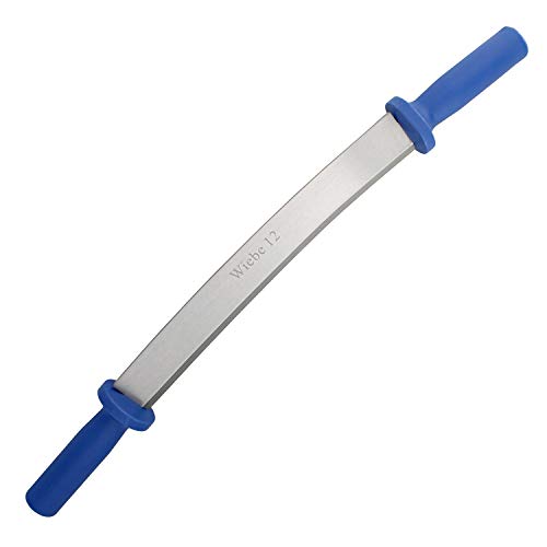 12 Inch Dual Handle Fleshing Knife for Tanning