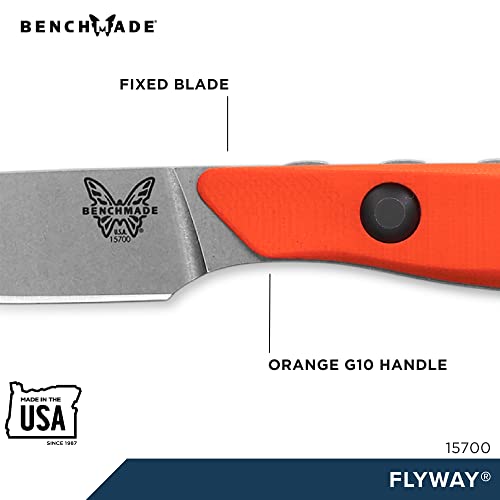 Benchmade Flyway 15700 Hunting Knife Orange G10 Handle