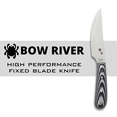 Spyderco Bow River Fixed Blade Utility Knife - PlainEdge