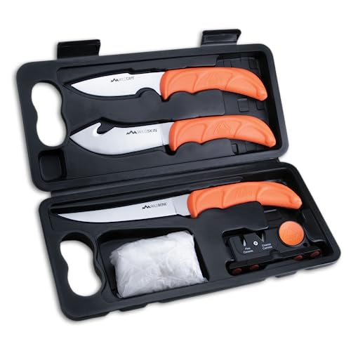 WildLite Hunting Field Dressing Kit - 6-Piece Processor Set
