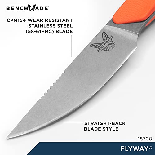 Benchmade Flyway 15700 Hunting Knife Orange G10 Handle