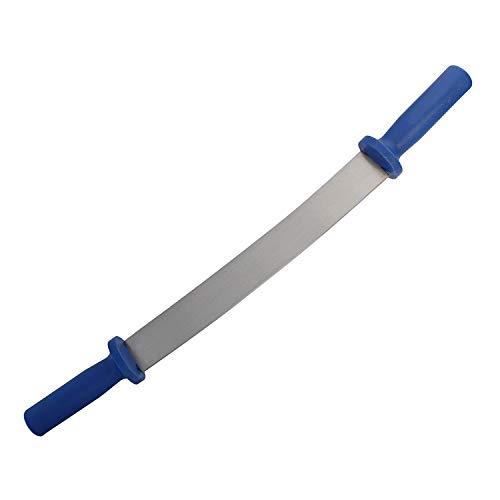 12 Inch Dual Handle Fleshing Knife for Tanning