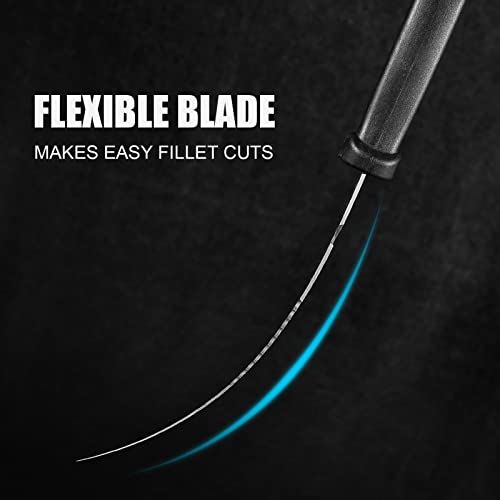 Sidomma 2 pcs Stainless Steel Fishing Fillet Knife