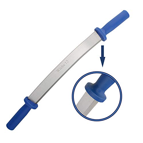 12 Inch Dual Handle Fleshing Knife for Tanning