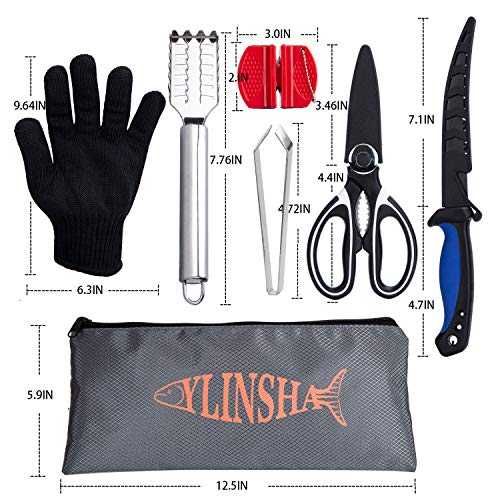 Fishing Knife Set with Tools for Cleaning Fish