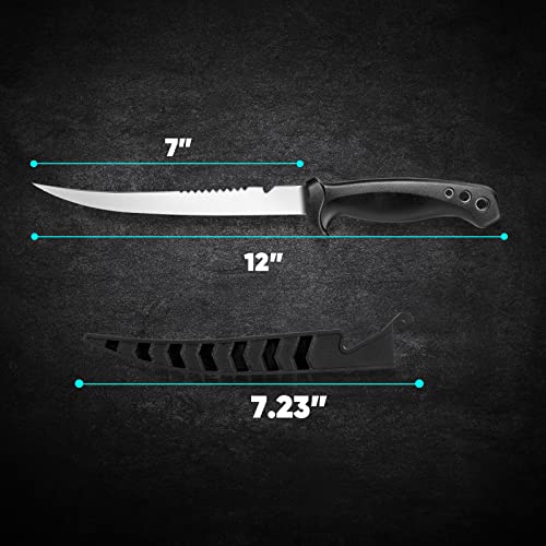 7" Flex Filet Knife with Non-Slip Handle