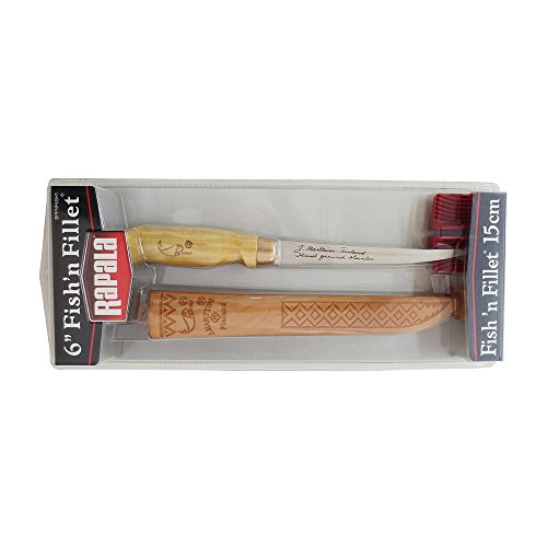 Rapala 6" Fish Fillet Knife Set with Sharpener