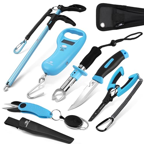 Mossy Oak 6-Piece Fishing Tools Set for Men